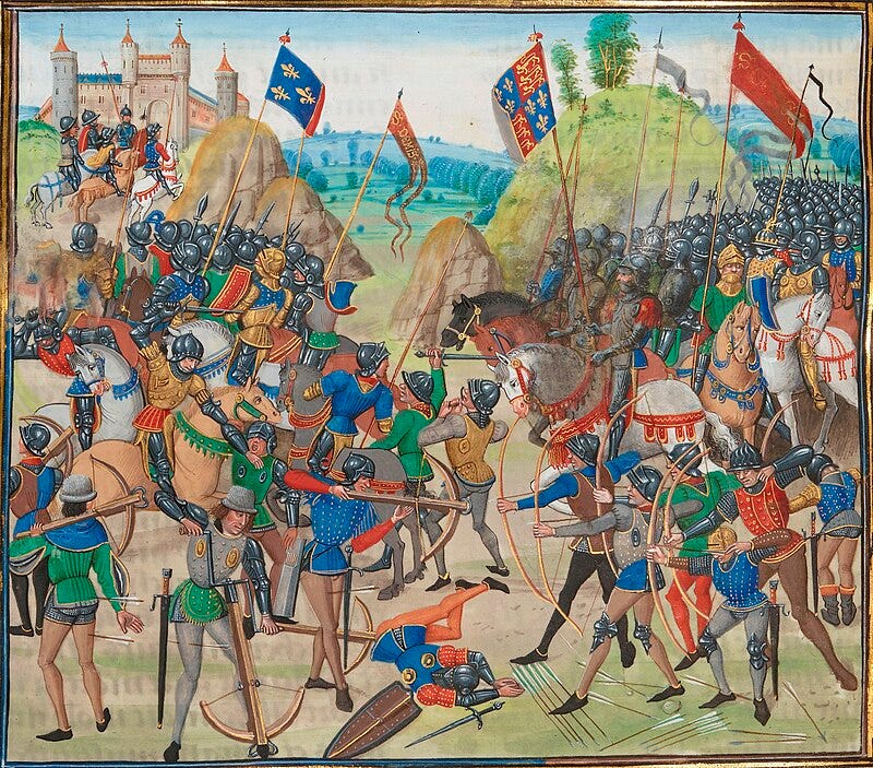 What was a medieval battle really like? A detailed look at the famous Battle of Crecy